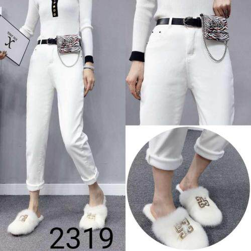 超柔加厚白裤子，女装，潘卓