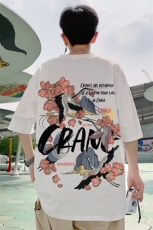 1图案已注册港风新风情侣潮大码M-5XL短袖T恤男7100P30控48，男装T恤，星座226-2