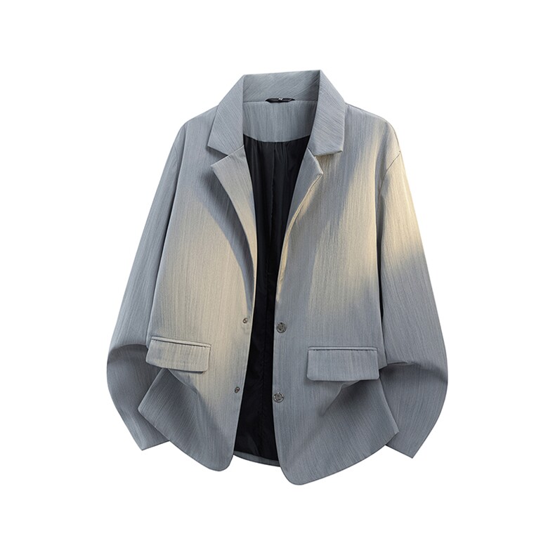 2026春季新款小西装英伦风休闲西装廓形外套JK2237-P75，男装西服套装，星座210-1
