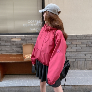 新款 秋季休闲戴帽外套2C098-9036P155K218图片