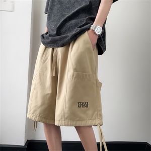 短裤男夏季薄款日系工装五分裤潮牌百搭直筒裤子男DK01029-P30图片