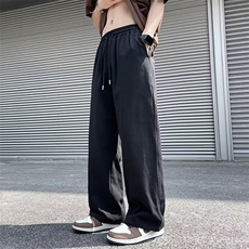 工装裤男韩版潮流纯色痞子帅气2024夏季百搭ins宽松长裤K3825-P32，男装休闲裤，星座412-3