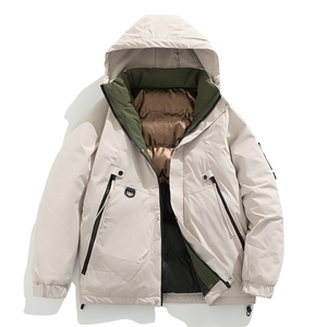 新款棉服石墨烯内里连帽加厚冬装情侣装韩版宽松棉袄MY8852-P105图片