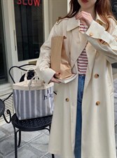 春季新品·韩风设计款风衣，女装风衣，Hello Tina