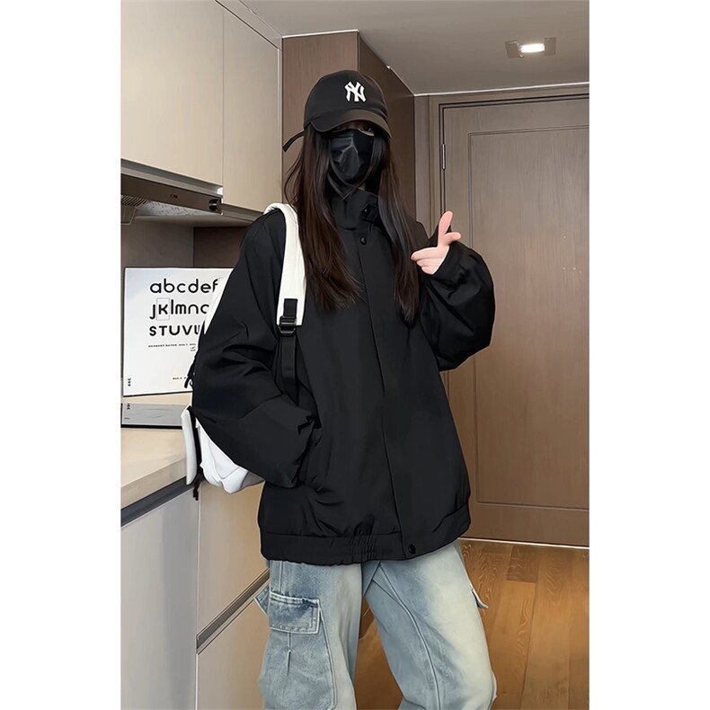 JK201/P65春装新款个性立领外套男潮牌夹克春秋款美式外套,男装夹克,电商基地A050