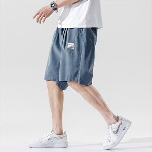2021夏季新日系潮大码男无影墙休闲宽松运动短裤K2031-P20图片