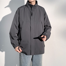 秋季立领夹克男冲锋衣外套DSA157B-JK7804-特P60，男装夹克，电商A157B