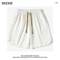 夏季薄款亲肤宽松运动休闲五分裤XD2330特批34，男装休闲裤，星座718