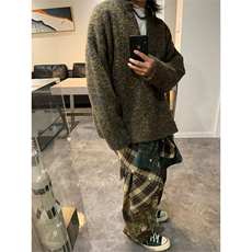 有货~美式复古V领毛衣男cleanfit套头针织衫外套MY838-特P58，男装针织衫/毛衣，星座1004-3