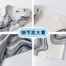 印花短袖袖衬衫深度库存当天配齐跑量款DS-C323-1-2358-TP30，男装衬衫，电商C323-1