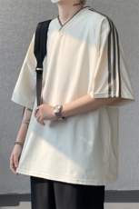 短袖男夏季新款港风宽松体恤上衣T8217-P28，男装T恤，星座214-3