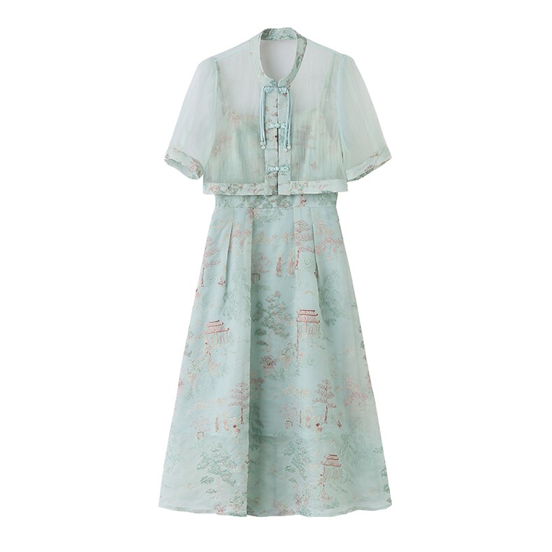 2024年3306款新款夏季女装女士套装,商品下架区,伊航服饰