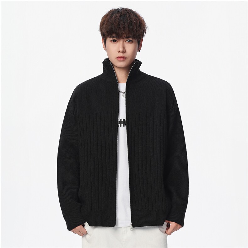 【新品】2025秋冬男士时尚休闲百搭针织连帽毛衣潮流-M177-P68,男装针织衫/毛衣,星座1105-1