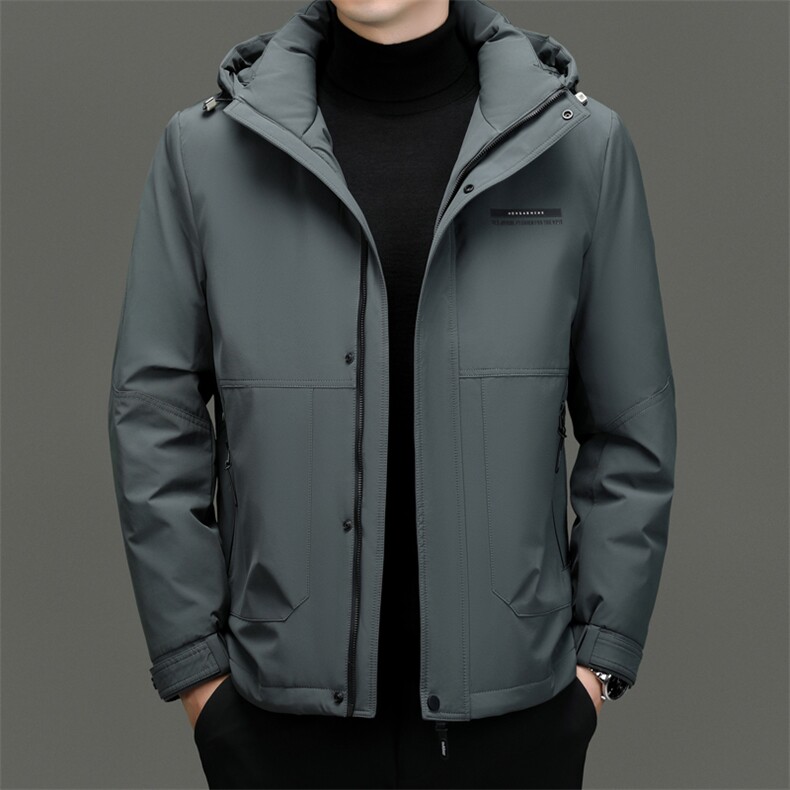 AK78139钱塘2020-3商务休闲新款冬季简约百搭中年男士羽绒服P253,男装羽绒服,钱塘207-3
