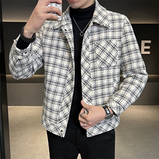 2023冬季新款羽绒服男新标小香风羽绒服男。抖音可以直播产品，男装羽绒服，电商B248