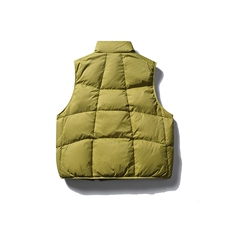 南夏乔装2025冬季新款日系纯色立领无袖羽绒马甲面包服白鸭绒马夹，女装马甲，电商S006（B521）