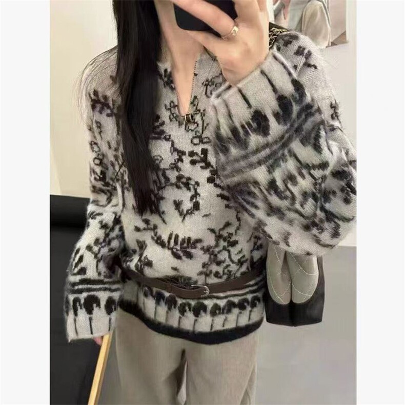 毛衣女冬季加厚外穿内搭套头圆领短款小个子时尚针织衫打底衫上衣,针织衫/毛衣,暖姿羊绒