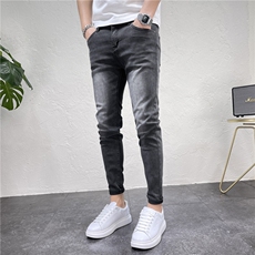 2024年秋季新款韩式黑灰色简约牛仔裤男小脚裤 D311 G2311 P85,男装牛仔裤,电商D311, 2024年秋季新款韩式黑灰色简约牛仔裤男小脚裤 D311 G2311 P85,男装牛仔裤,电商D311,