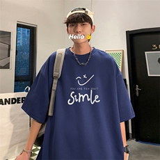 量大优供视频220克美式短袖t恤T2989得物直播有280克品质，男装T恤，电商A486