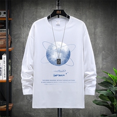 TX3241-P25纯长袖t恤男大码圆领打底衫体恤展架，男装T恤，电商A040A