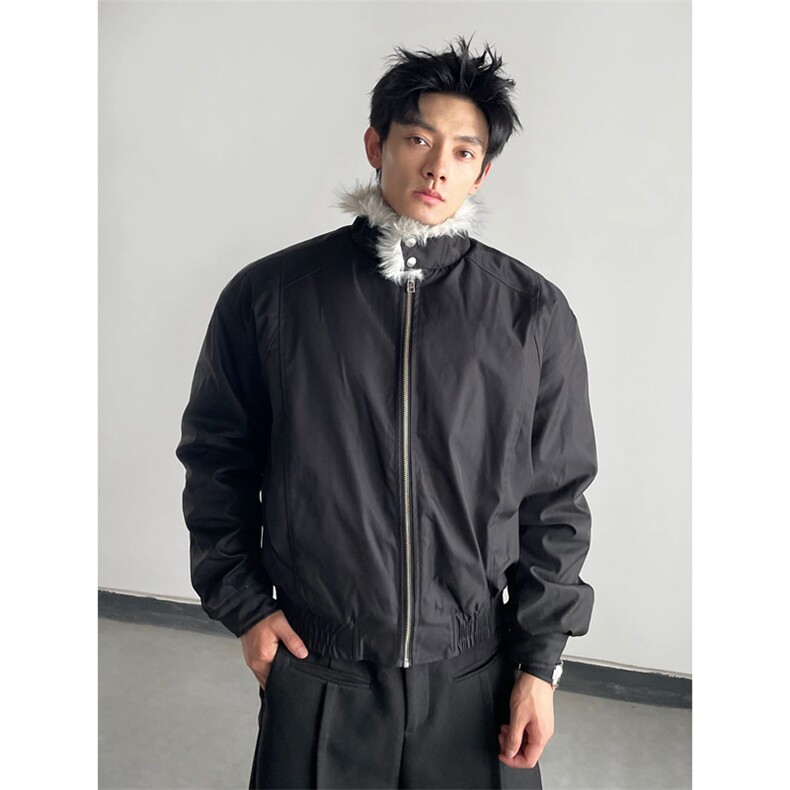 网图有货狼王毛座山雕加厚保暖三防夹克棉服外套男女A1112-P110,男装夹克,星座1505