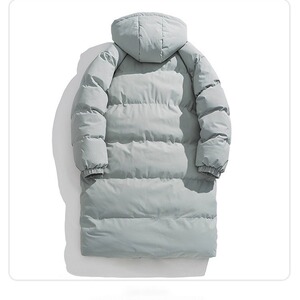 F888中长款羽绒棉服男款新款加厚防雪棉衣外套男生连帽棉袄子图片