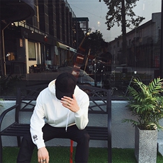 卫衣boyxco涤纶涤棉抽象图案常规潮青春流行秋季，男装卫衣，星座1506-1