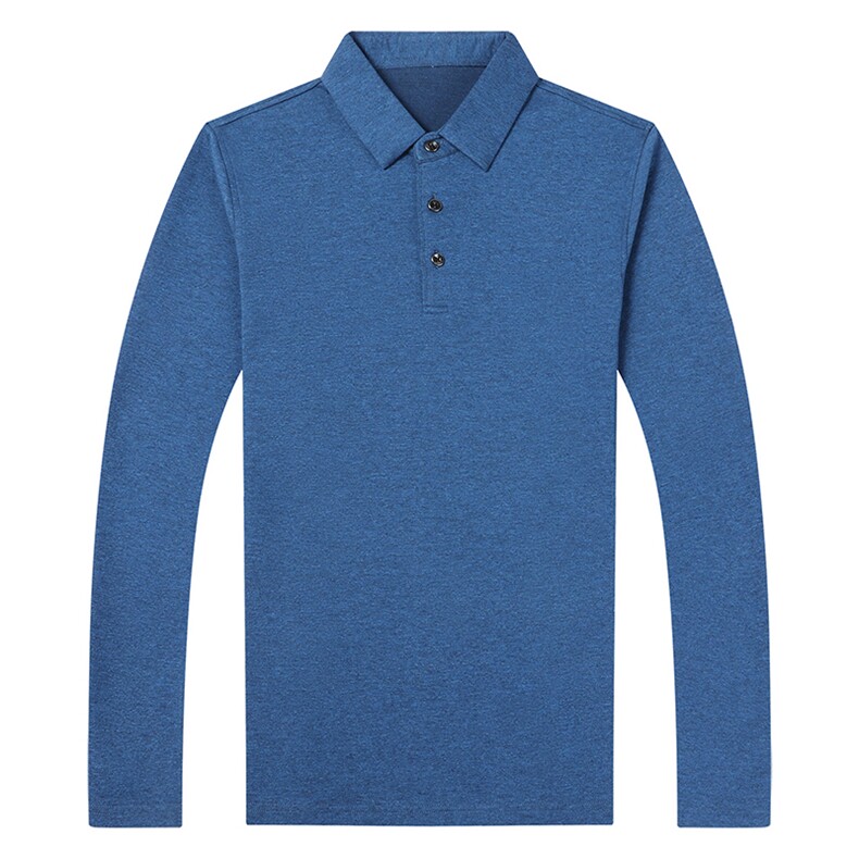 QLM55180男式秋季服装新款长袖T恤青年翻领四季打底体恤P95,男装T恤,电商B360