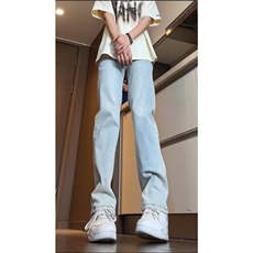 ins潮流男生水洗牛仔裤高街修身小脚裤B315-K23252-P50控68，男装牛仔裤，电商B315