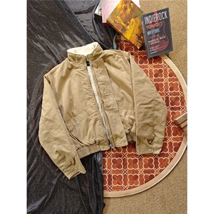 网 巴恩风工装外套棉服男士短款r立领美式夹克冬季上衣B113-P118图片