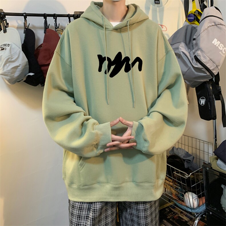 ！连帽圆领卫衣男装港风帽衫男LM127-P35,男装卫衣,电商B367