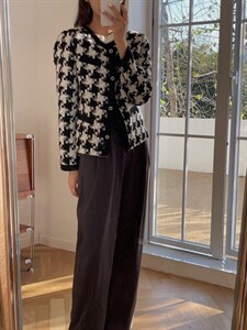 2021新款小香风格子系列图片