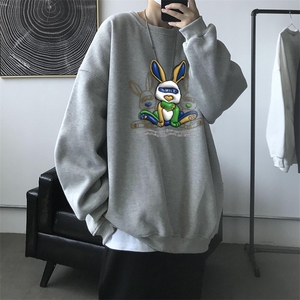 WT 情侣印花圆领秋冬卫衣 常规P30 加绒P40 S-5XL 支持定制图片
