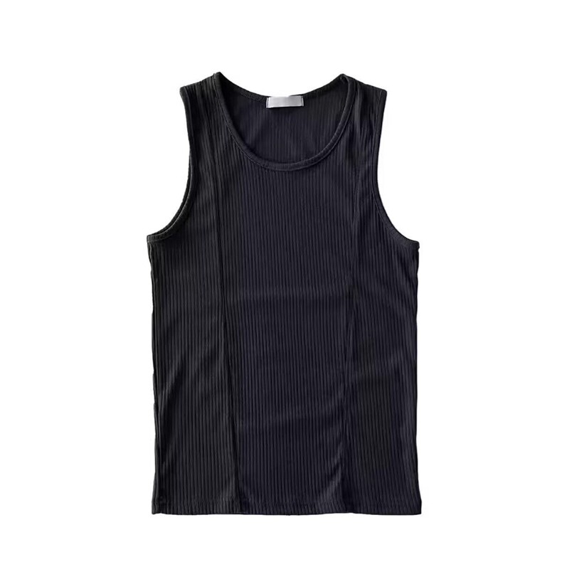 精梳肌理显大背心运动健身服训练衣坎肩速干透无袖T恤BX14P22,男装T恤,电商D256-2(原A064-2)