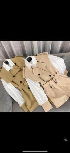 新款两件套风衣，女装风衣，And·Fan 范