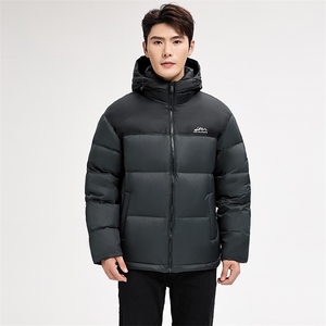 冬季加厚保暖男士羽绒服印花休闲外套拼接款式A266-YR2519-P225图片