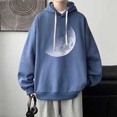 连帽卫衣男大码胖子帽衫大号运动服WY2426-P35，男装卫衣，电商A040