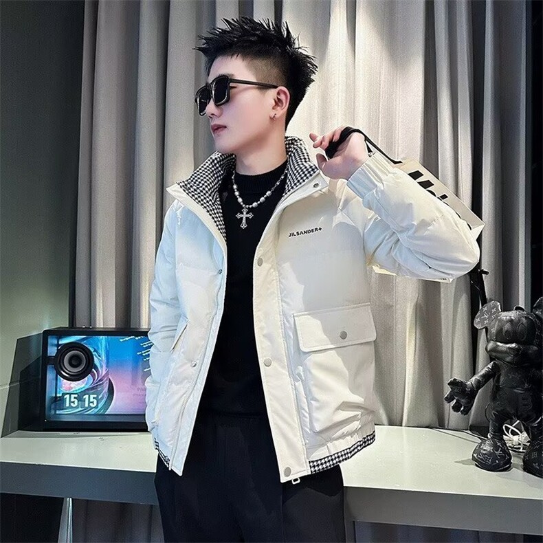 冬季潮牌保暖棉服男潮流假两件工装棉衣2026新款男士冬装夹克,男装夹克,星座218-1（原230）
