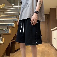 X2409-TP35控价58夏季薄款设计感短裤五分裤裤子垂感休闲裤男，男装休闲裤，电商A102-1