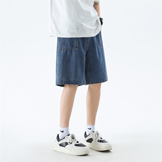 D321-K228#夏季薄款宽松多口袋牛仔裤P45（S-2XL），男装牛仔裤，电商D321