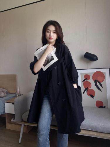 秋款风衣，女装风衣，戈朴