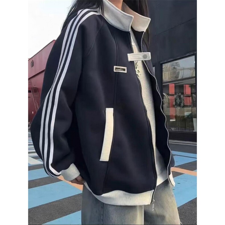 现货！秋季新款夹克美式百搭男女款外套-EX51159-特批60,男装夹克,电商A061
