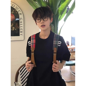 万针全刺绣工艺抖音得物高品质260克重磅纯棉双纱美式高街短袖T恤图片