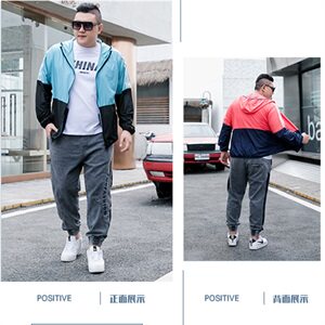 M-9XL 男春秋大码弹力刺绣束脚牛仔裤 5032-1_209图片