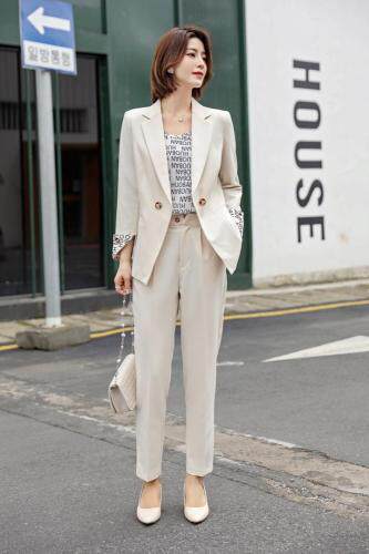 三件套套装，女装职业装，贻思茗