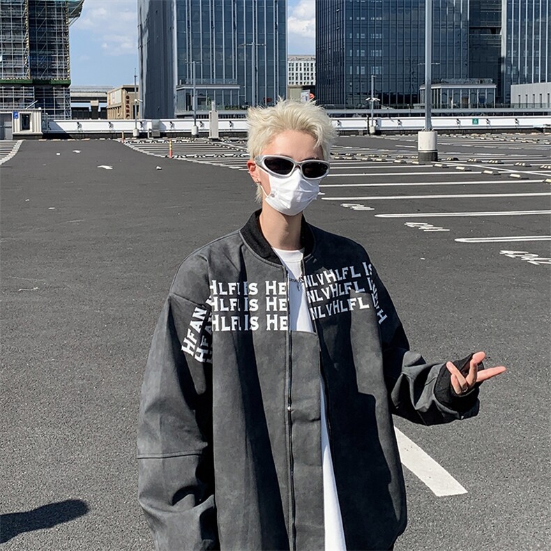 F433P75新款秋装男生休闲夹克外套时尚宽松休闲,男装夹克,星座512-6