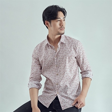 男潮时尚秋冬男士花衬衫男潮长袖休闲衬衫228-CS11-P30，男装衬衫，星座228