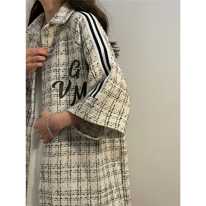 1小香风大码M-5XL短衬DCS9018P45DK8797P40套装DTZ9028P85，男装休闲套装，星座226-2