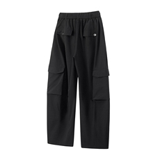 白底宽松阔腿弯刀直筒长裤大码M-5XL潮牌工装裤CK78054P55控89，男装工装外套，星座227-7