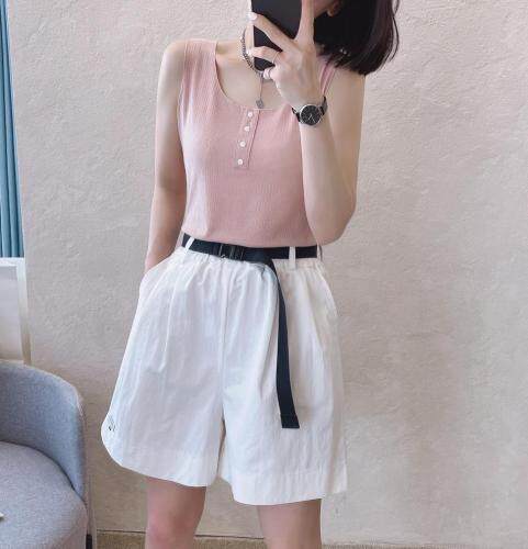 背心短裤夏天，女装背心吊带，迈赫俪
